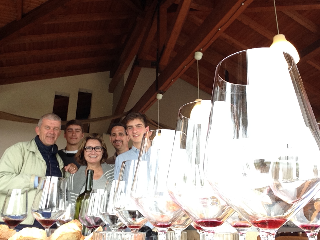Wine tasting in Gambino Winery
